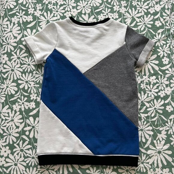 Rockets Of Awesome Childrens Girls Sweater Dress Color Block Relaxed Fit Size 4 - Picture 4 of 4